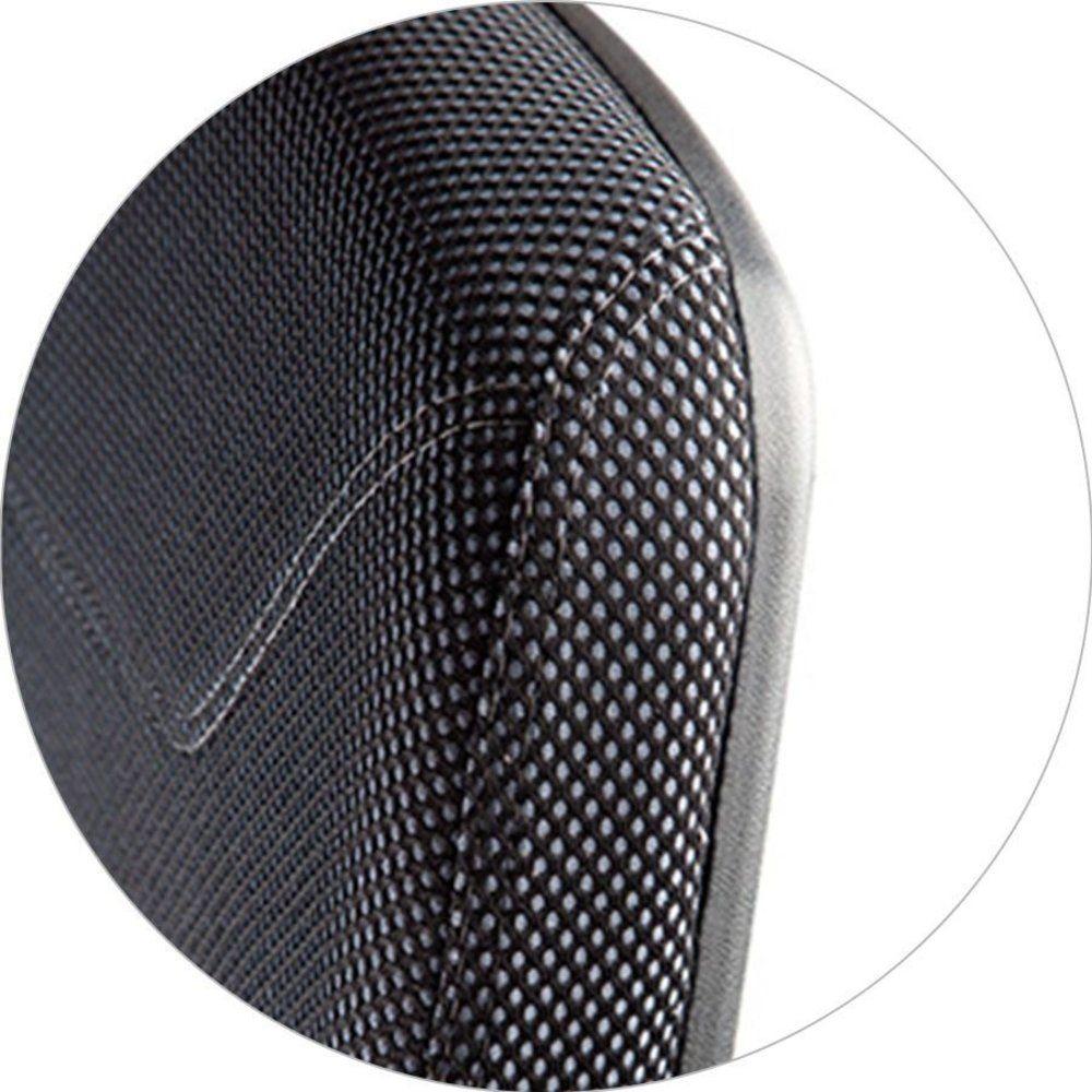 Miniatura Cadeira Diretor com Base Cromada Linha New Confort Preto