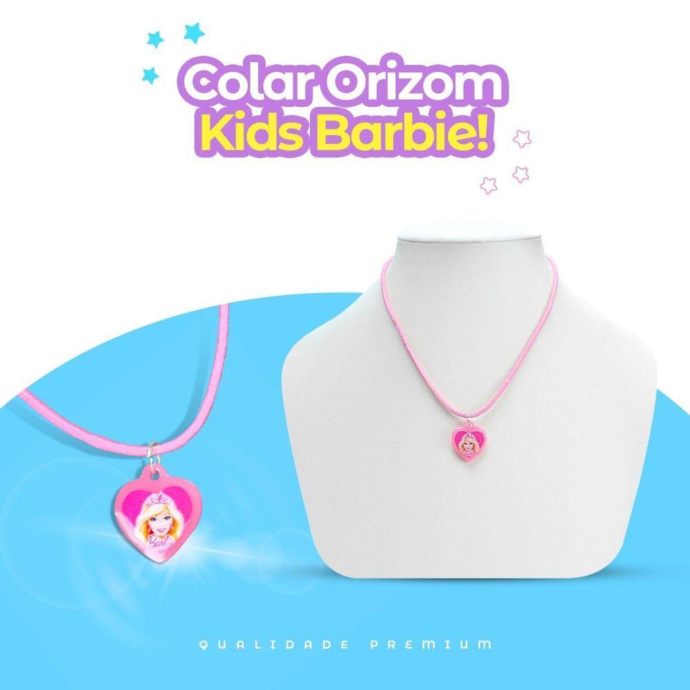 Miniatura Relogio Barbie Digital Infantil + Oculos Proteção Uv + Colar Presente Pulseira Ajustavel