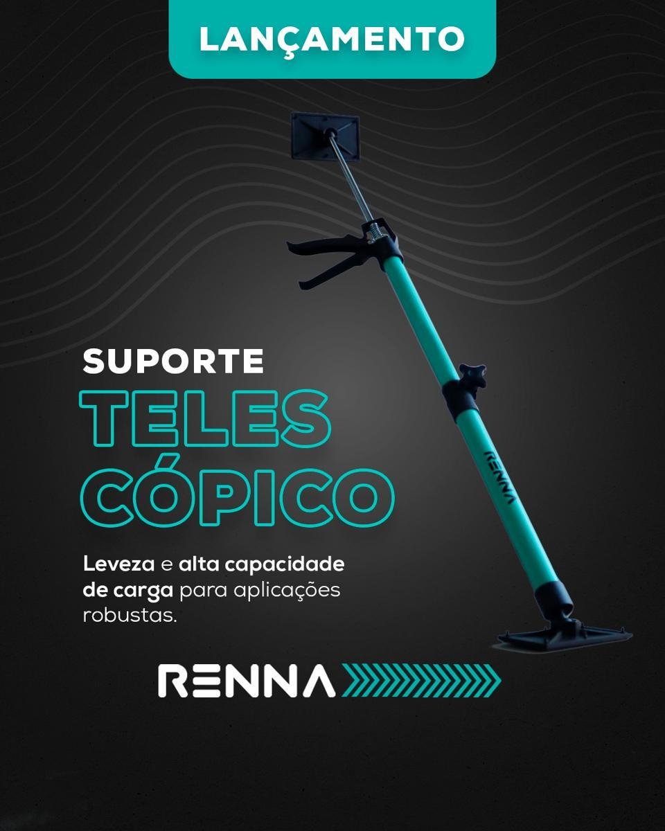 Suporte Elevação Telescópico Armário E Gesso De 115-290Cm