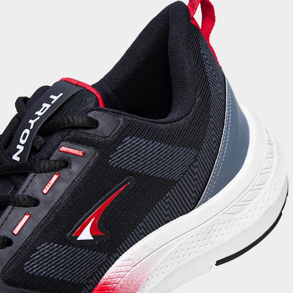 Tênis Tryon Blumen Masculino Preto+Vermelho - 34