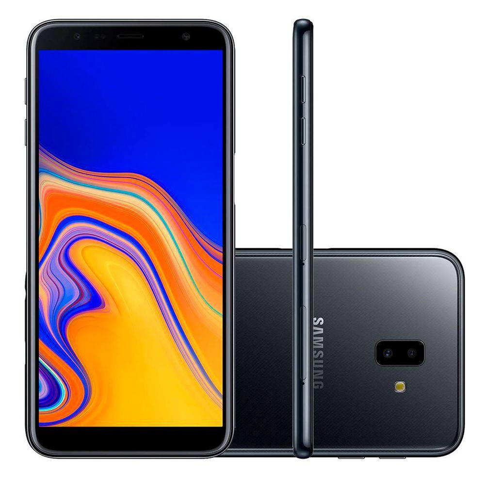 Miniatura Smartphone Samsung Galaxy J6 Plus 32GB Dupla Câmera Preto Homologação: 23611800953