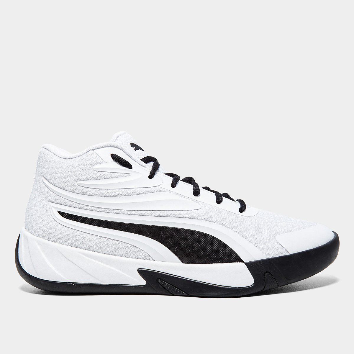 Miniatura Tênis Puma Court Pro Branco+Preto - 38