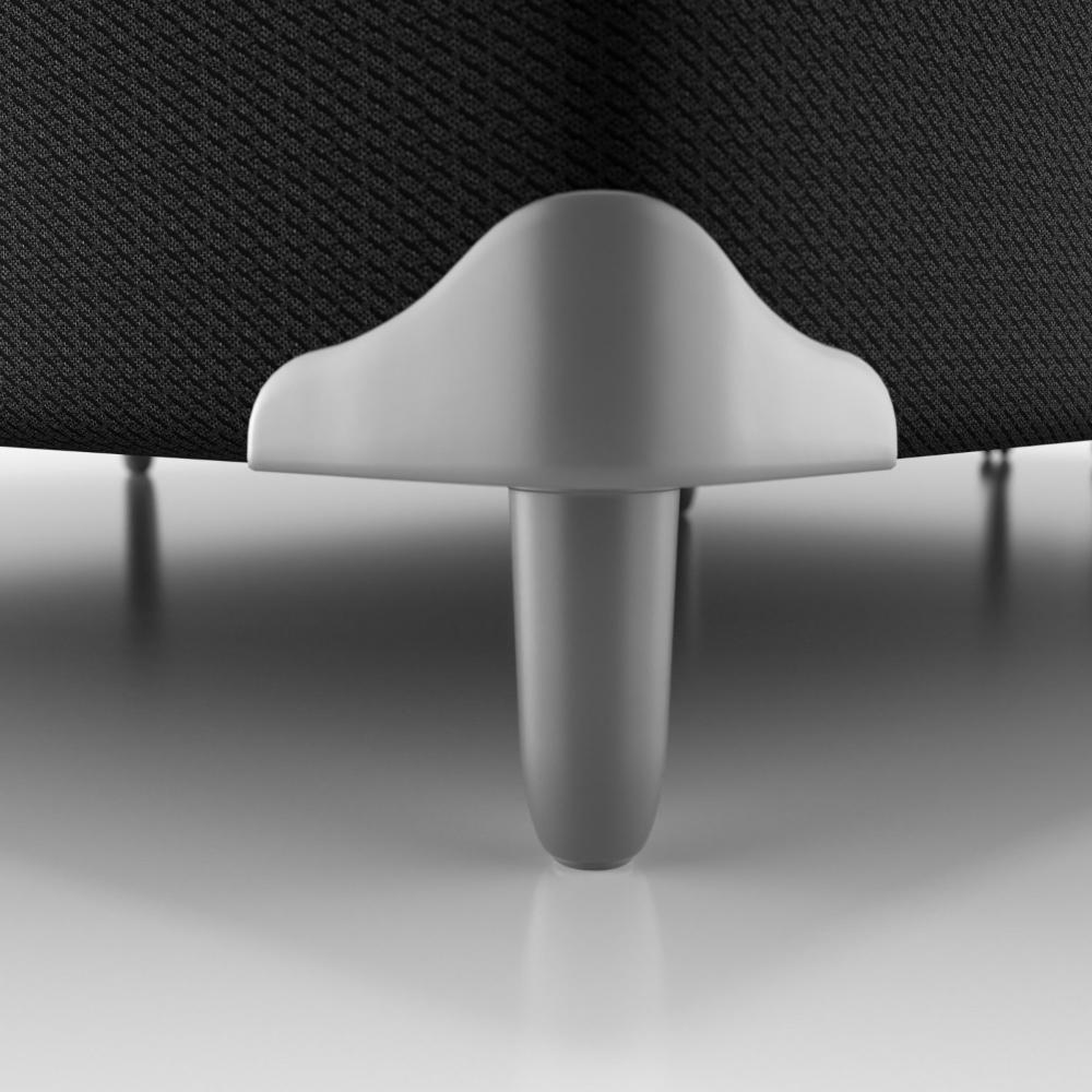 Miniatura Cama Box Queen D33 1,58x1,98x53cm Amarílis Montreal Branco/Preto