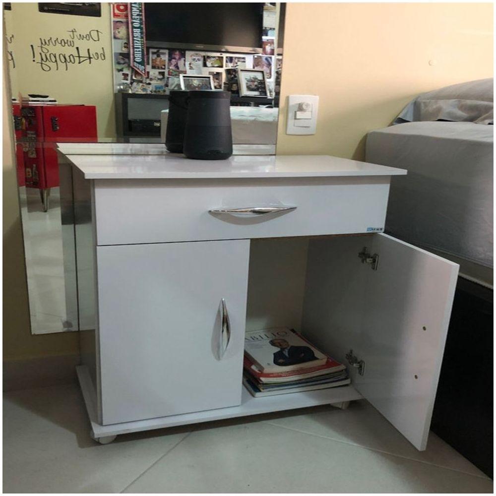 Miniatura Móvel Com Gaveta Organizadora Para Pasta De Dente