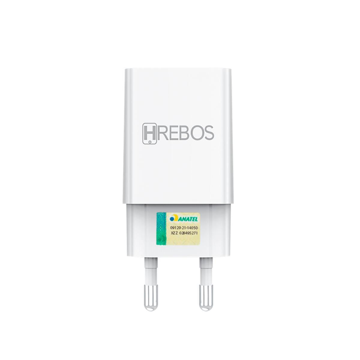 Miniatura Caixinha Carregador Celular Fonte Usb Turbo Pd 12W Tomada