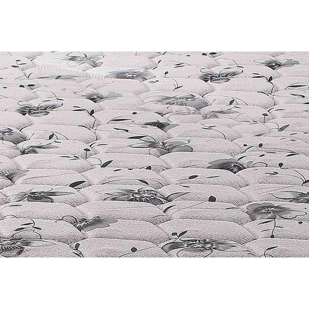 Miniatura Cama Box Baú Queen: Colchão Anatômico Herval D45 / Ag65 Black Double Face + Base Black(158X198)