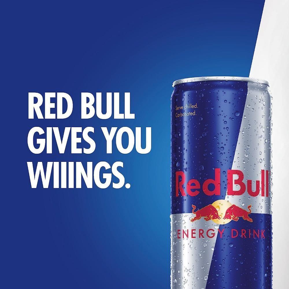 Miniatura 6 Energético Red Bull Energy Drink Original Lata 250ml