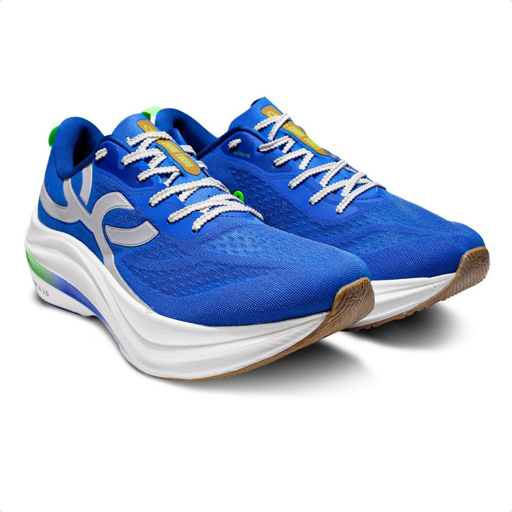 Miniatura Tênis Olympikus Corre Turbo Unissex Azul / Verde - 40