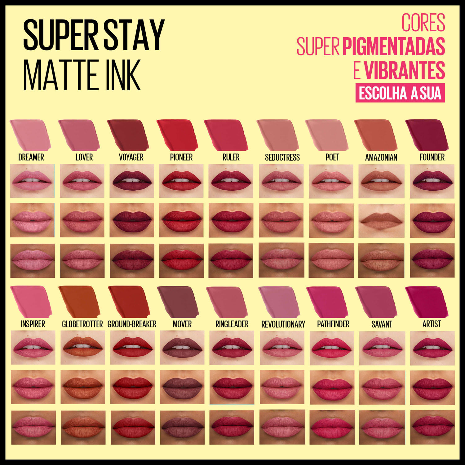 Maybelline Superstay Matte Ink 80 Ruler - Batom Líq. 5ml