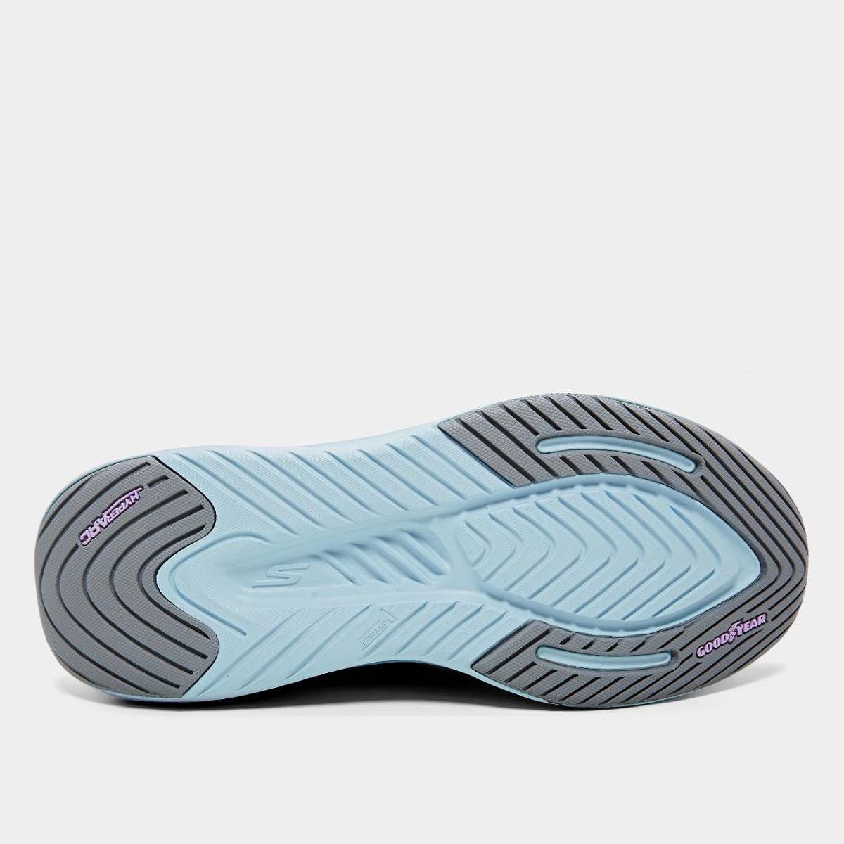 Tênis Skechers Go Walk Flex Feminino Cinza+Azul Claro - 34