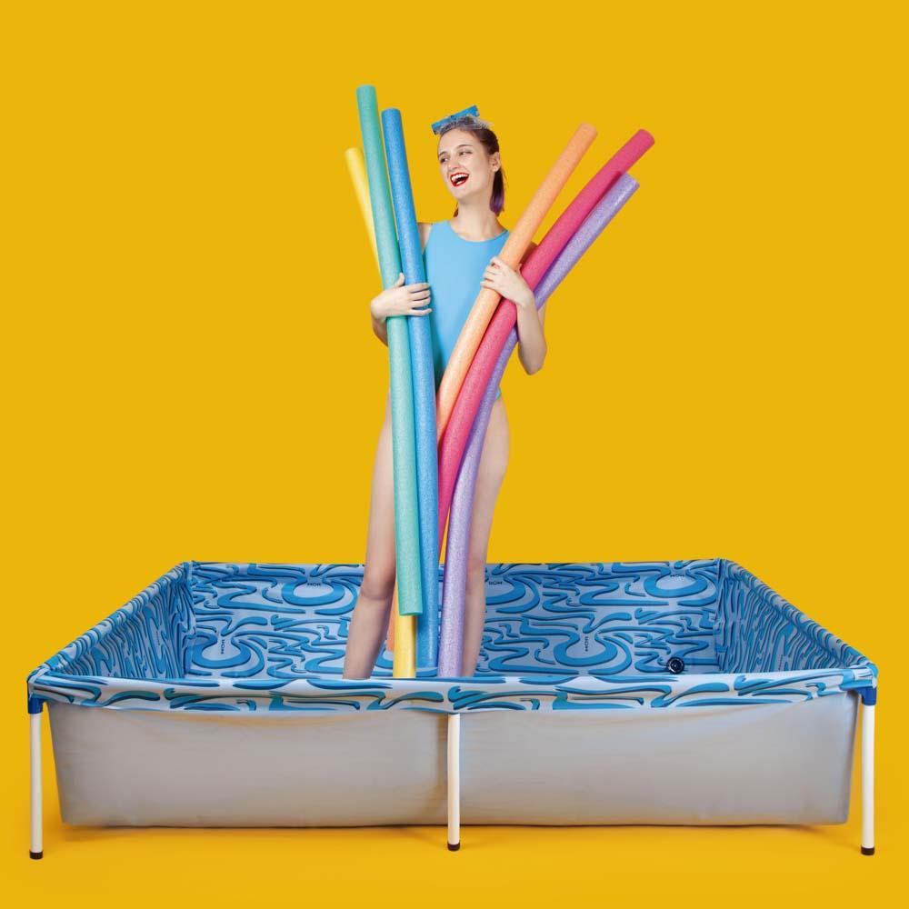 Piscina Infantil Retangular 1000 Litros Mor