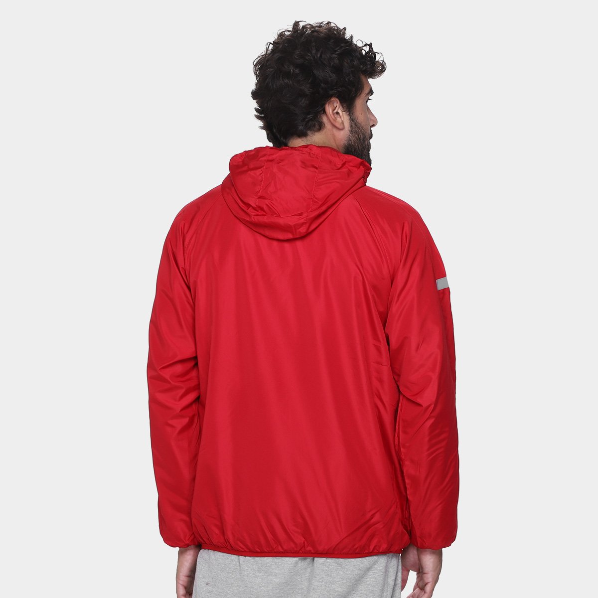 Miniatura Jaqueta Corta Vento Internacional Legend Masculina Vermelho - EGG