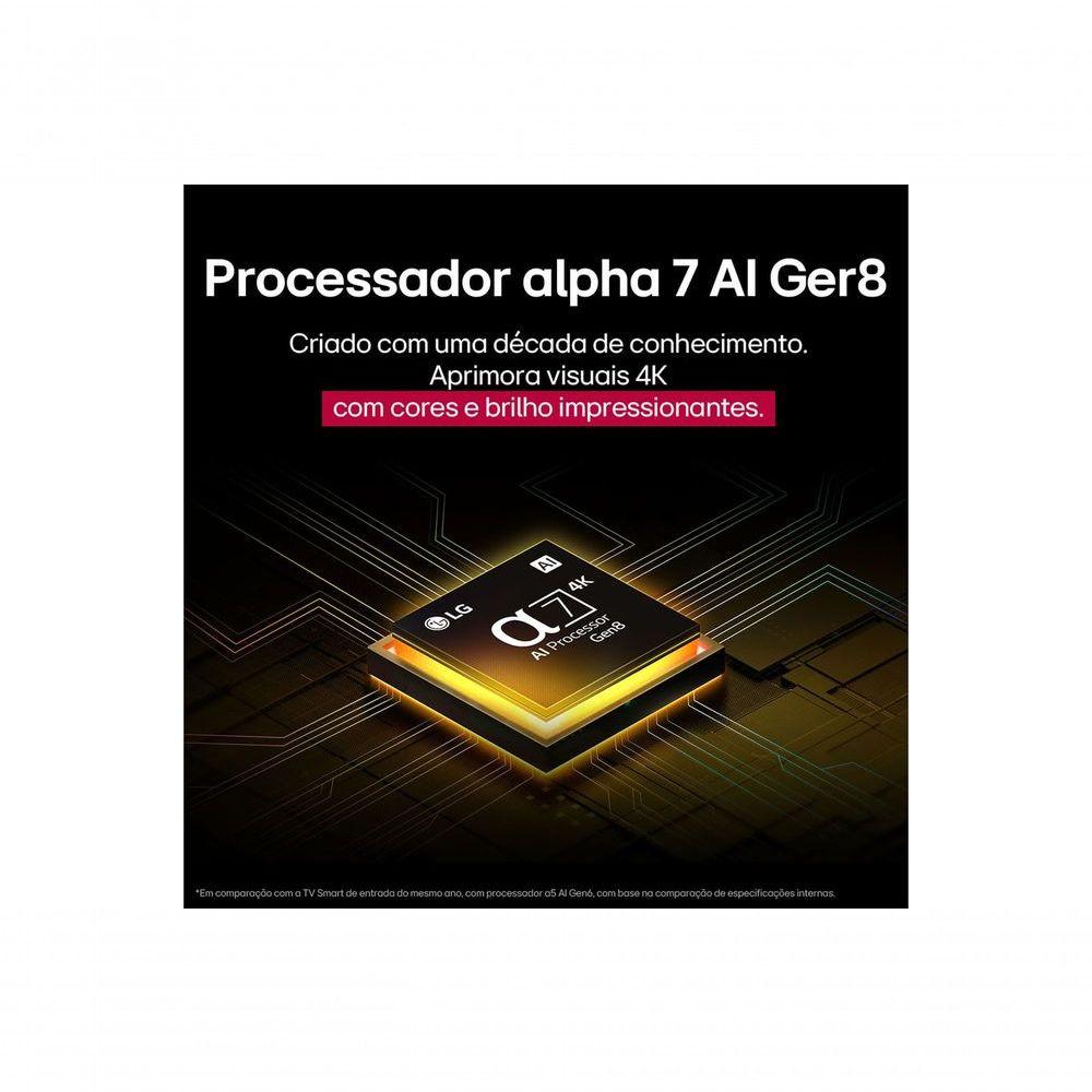Smart TV LG NanoCell AI NANO80 50 Polegadas 50NANO80ASA Bivolt