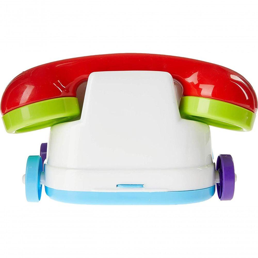 Telefone Infantil Brinquedo Educativo Para Bebe Com Cofrinho Cor:branco