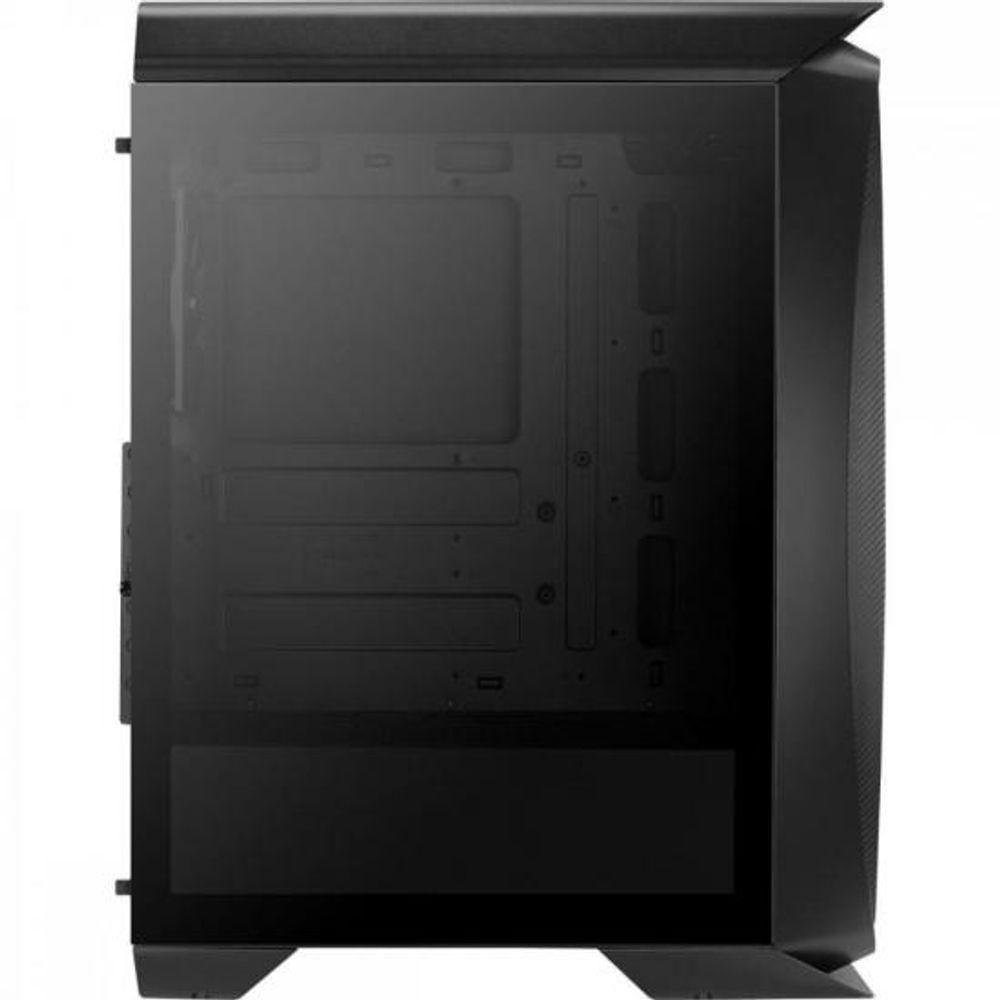 Miniatura Gabinete Gamer Aerocool Aero One Preto Lateral Vidro [f002]