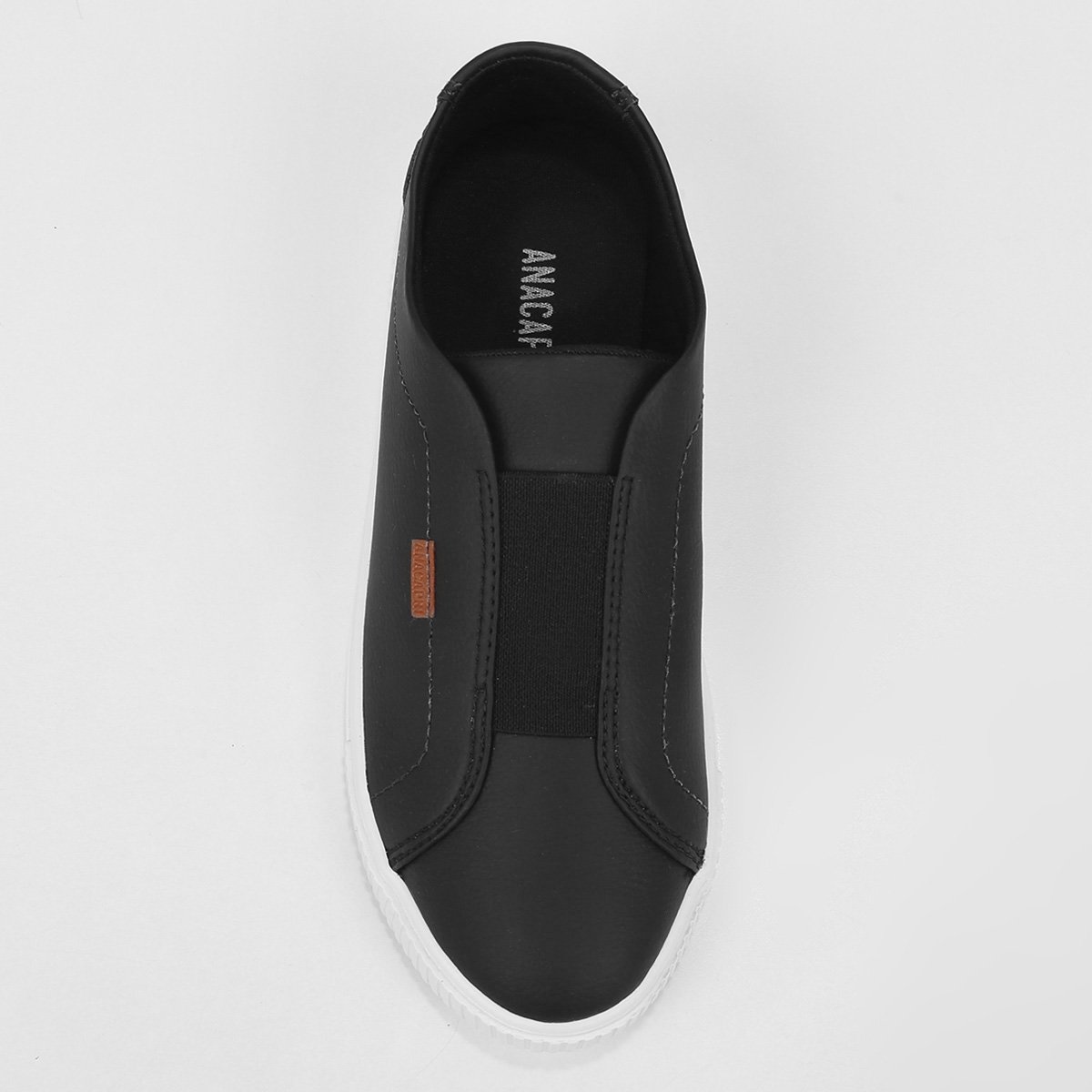 Miniatura Slip On Anacapri Elástico Feminino Preto - 34