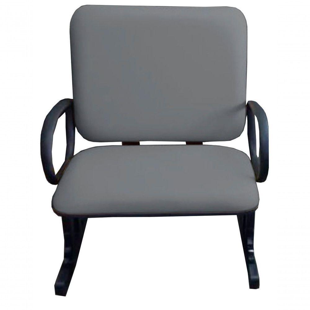 Miniatura 02 Cadeiras Para Escritório Para Obesos Até 250kg Cinza