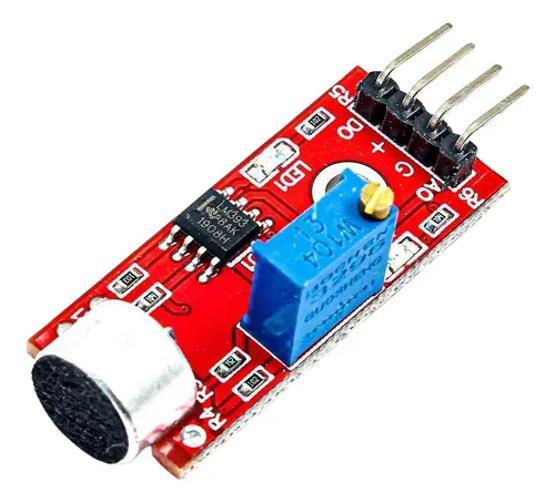 Miniatura Módulo Sensor Detector Som Microfone Ky-037 Arduino Raspberr
