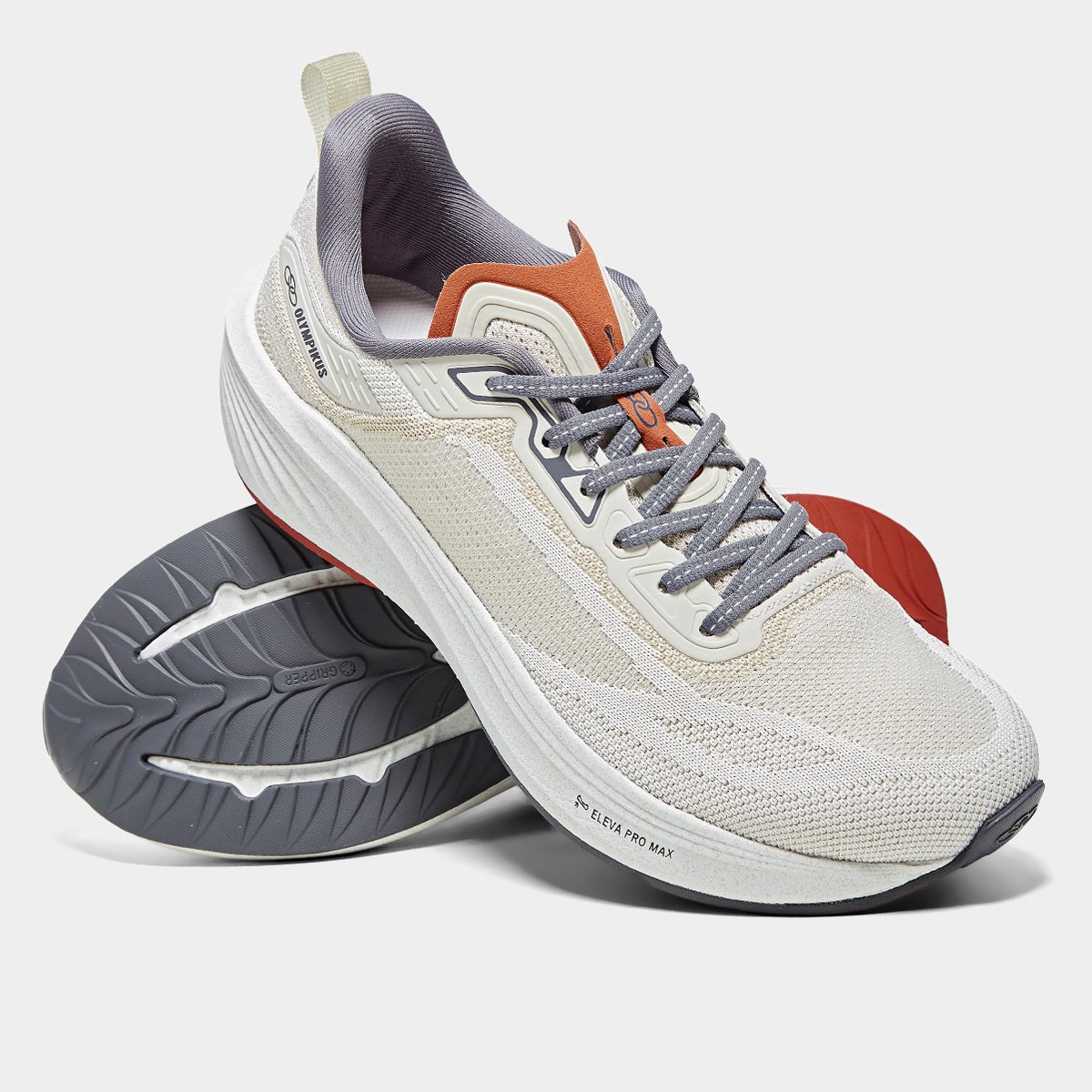 Miniatura Tênis Olympikus Volta Masculino Bege Claro - 38