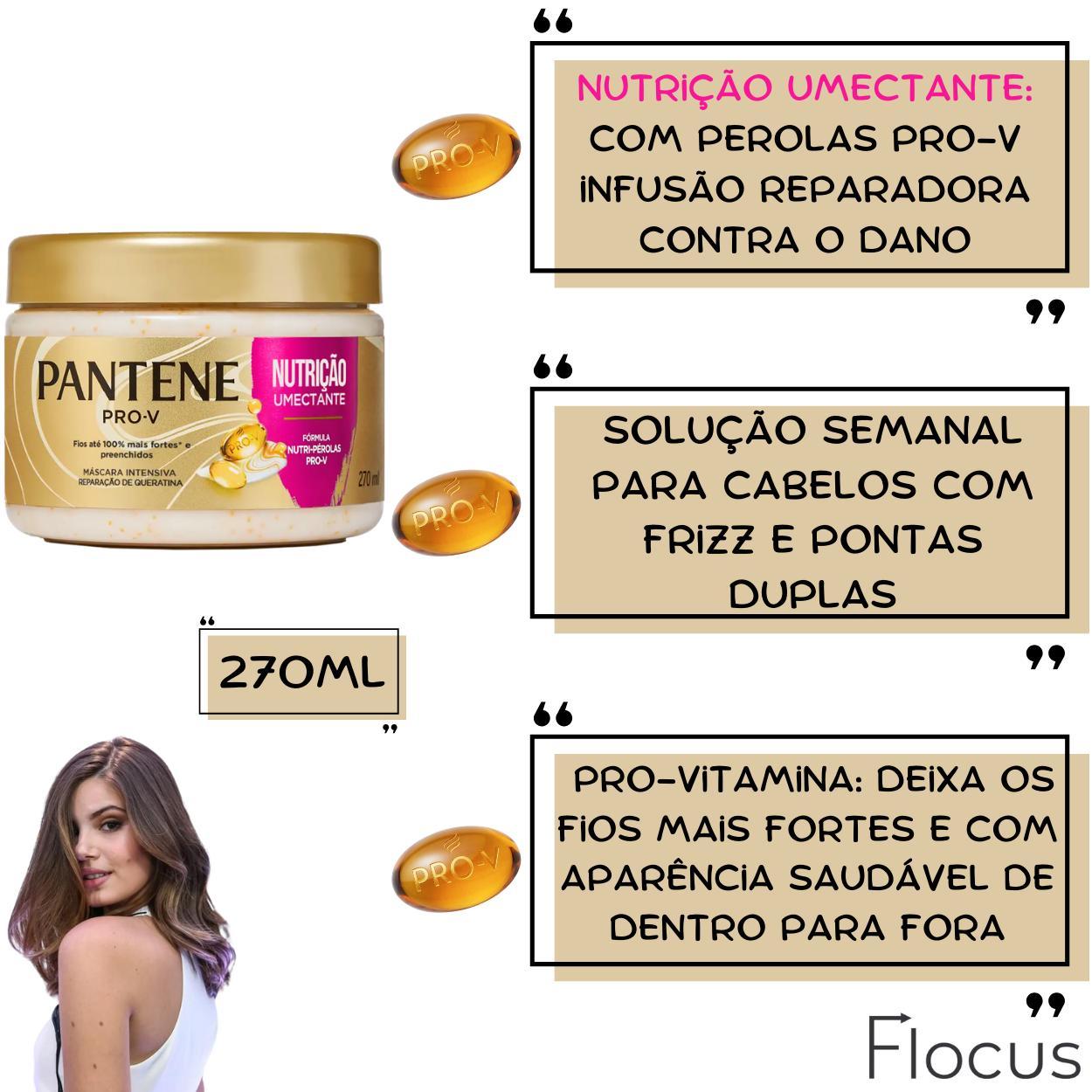 Miniatura Kit Pantene Spray Queratina Nutrição Restauração Hidratação