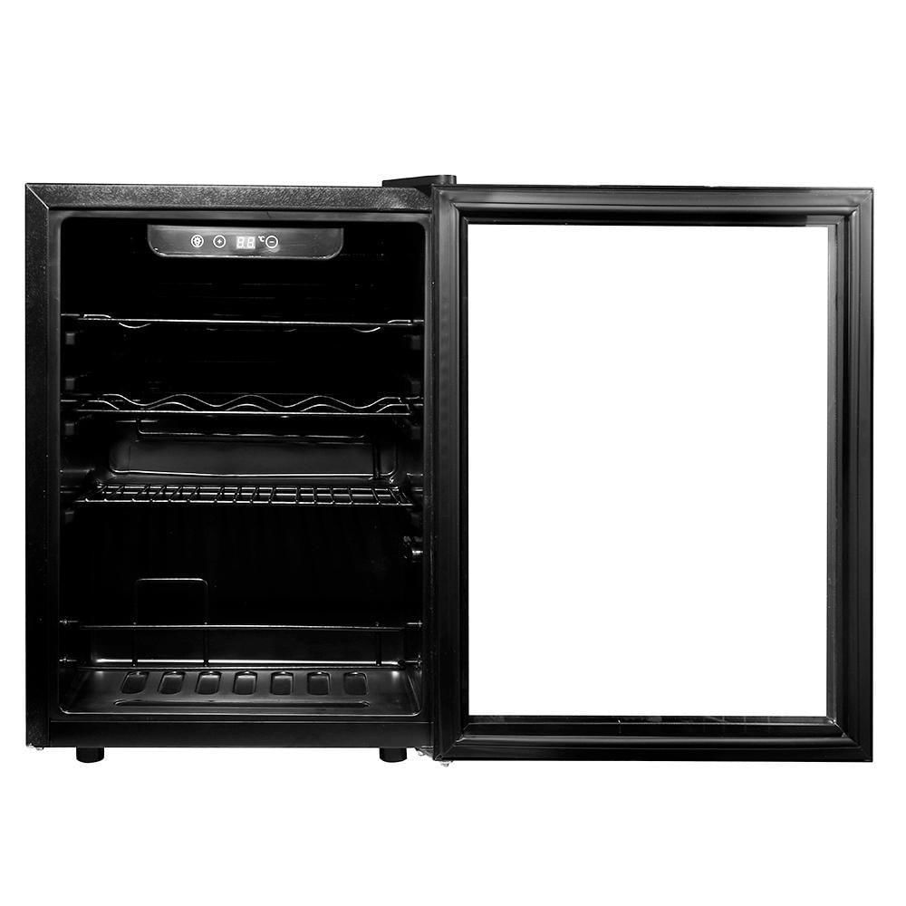 Adega De Vinhos Compressor HQ 48 Litros 16 Garrafas Preto HQ-AV16H 220V