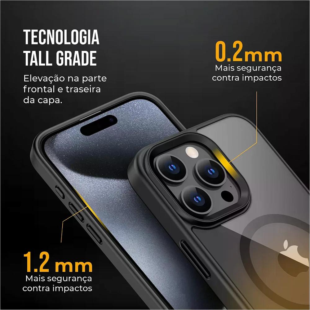 Miniatura Capa MagSafe para Samsung Galaxy Z Flip 7 FE - Preta - Gshield