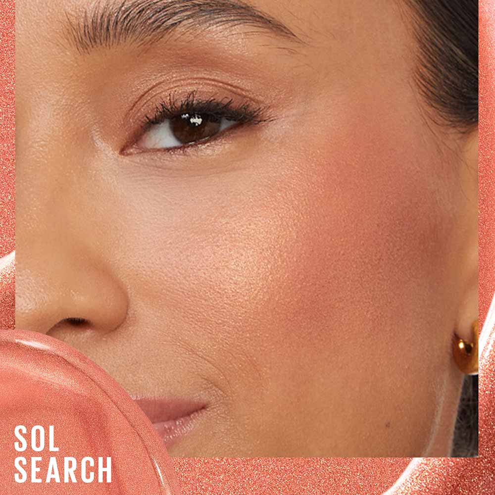 Miniatura Blush Líquido Sunkisser Maybelline NY 4,7ml 03 Sol Search