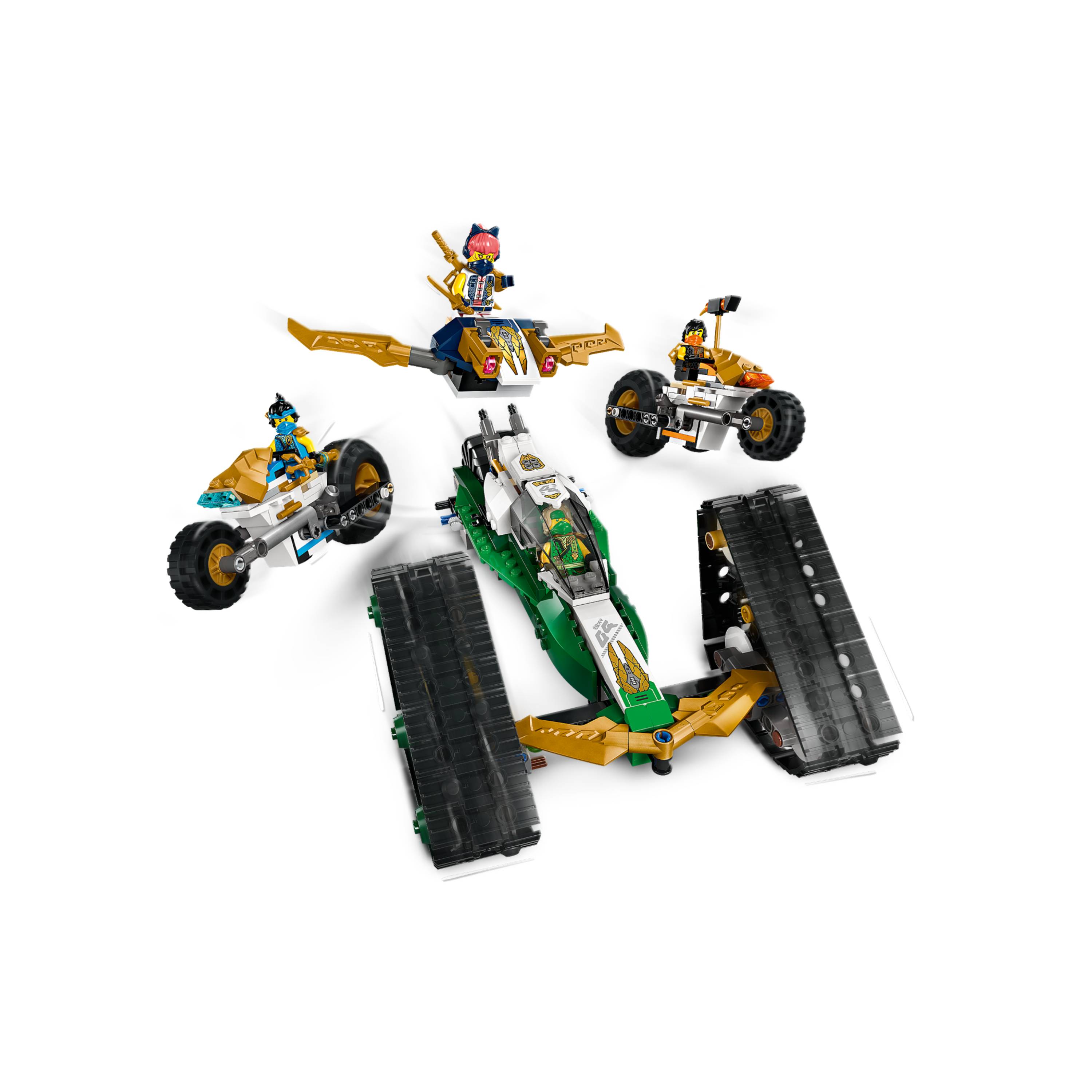 Miniatura LEGO Ninjago - Veículo da equipe Ninja