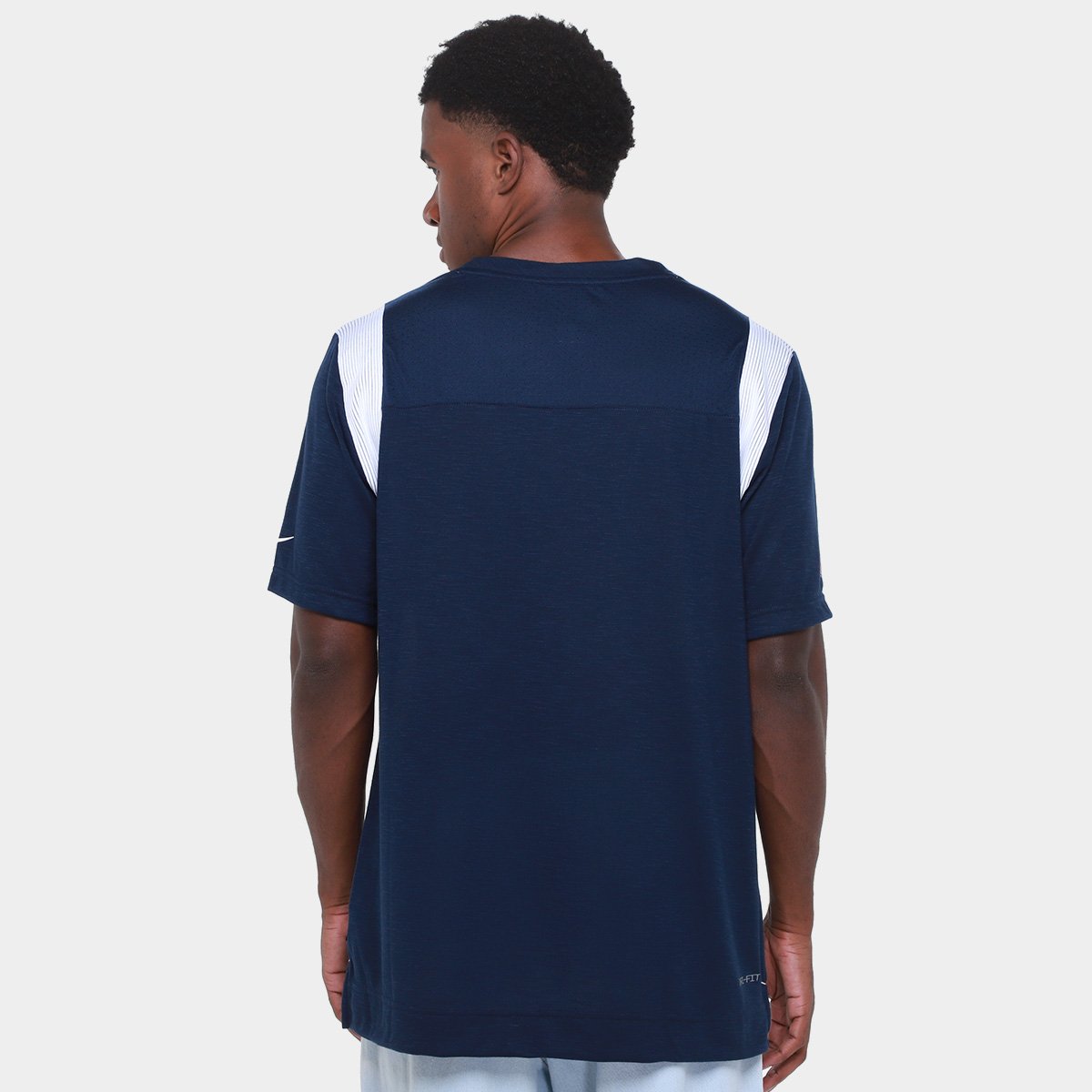 Miniatura Camiseta NFL Dallas Cowboys Nike Dri-Fit Player Short Sleeve Top Masculina Marinho - EGG