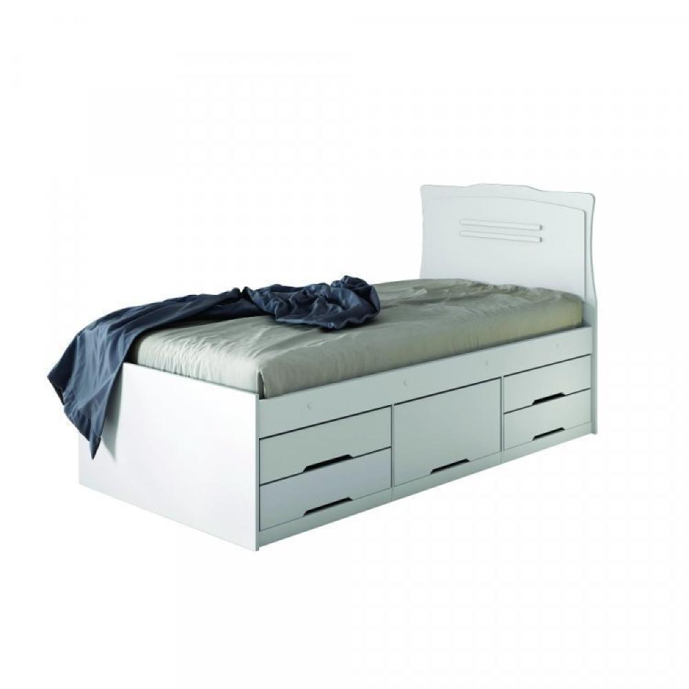 Miniatura Quarto completo com Closet Roma e Cama Júlia Branco