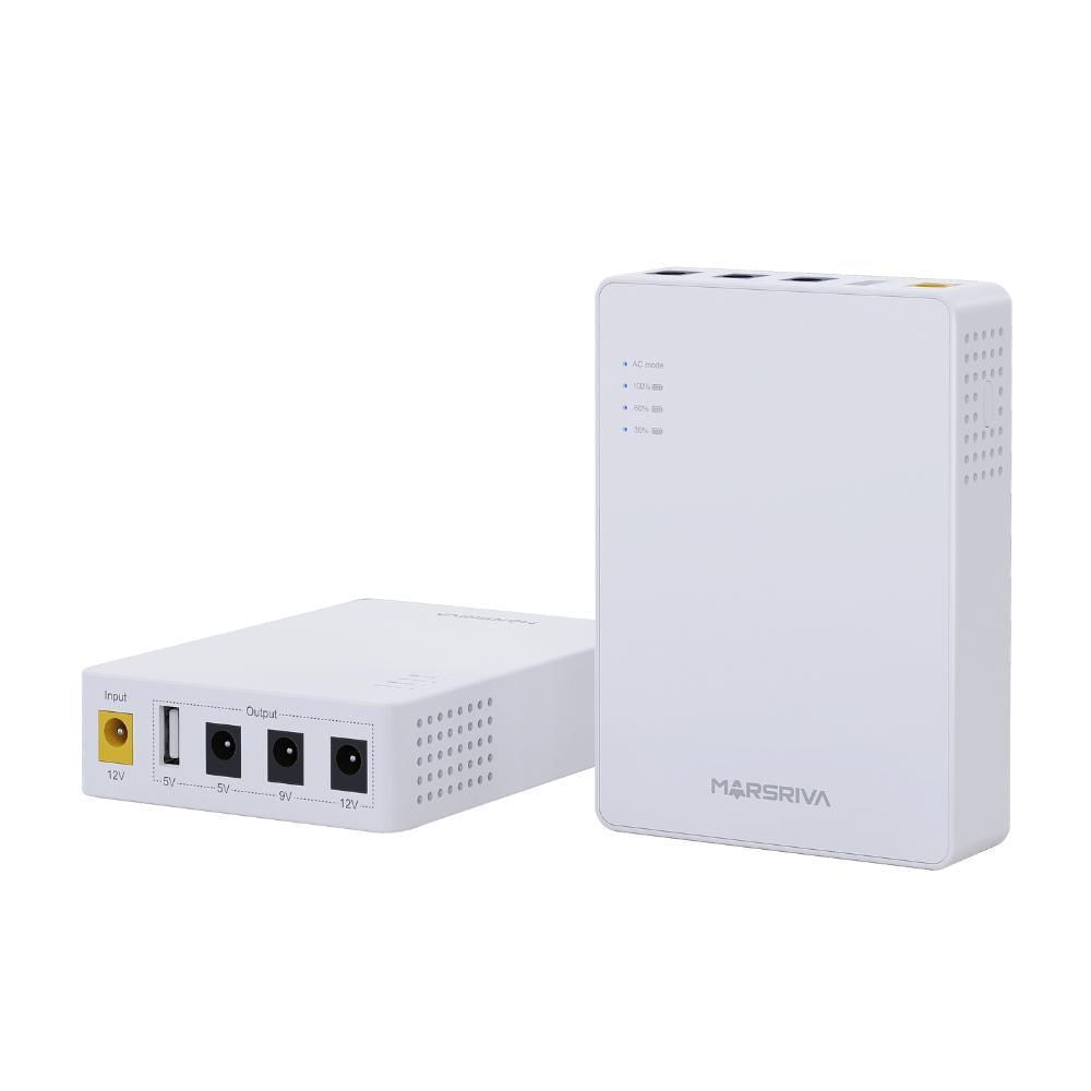 Miniatura Nobreak Mini Dc Ups Marsriva Kp3 5V/9V/12V 10.000Mah
