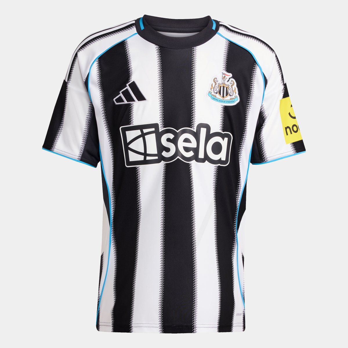Miniatura Camisa Newcastle United Home Adidas 25/26 s/n Torcedor Masculina Preto - G