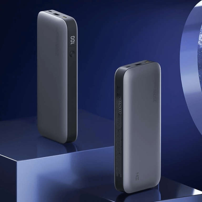 Miniatura Power Bank Portátil ZMI 210W Ultra PowerPack de 25000mAh USB-C/USB-A