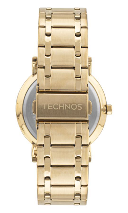 Miniatura Relógio Technos 6P23Ap/1P 6P23Ap 1P Dourado Analógico Slim