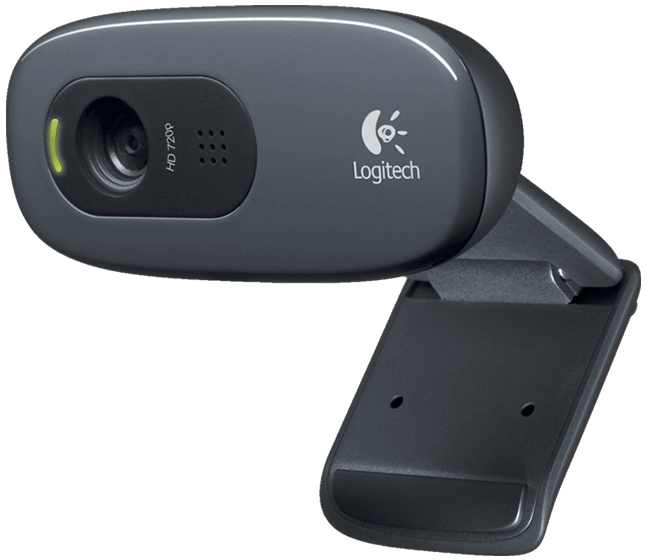 Miniatura Web Cam 3.0 MB HD USB Logitech C270 960-000691 Com microfone