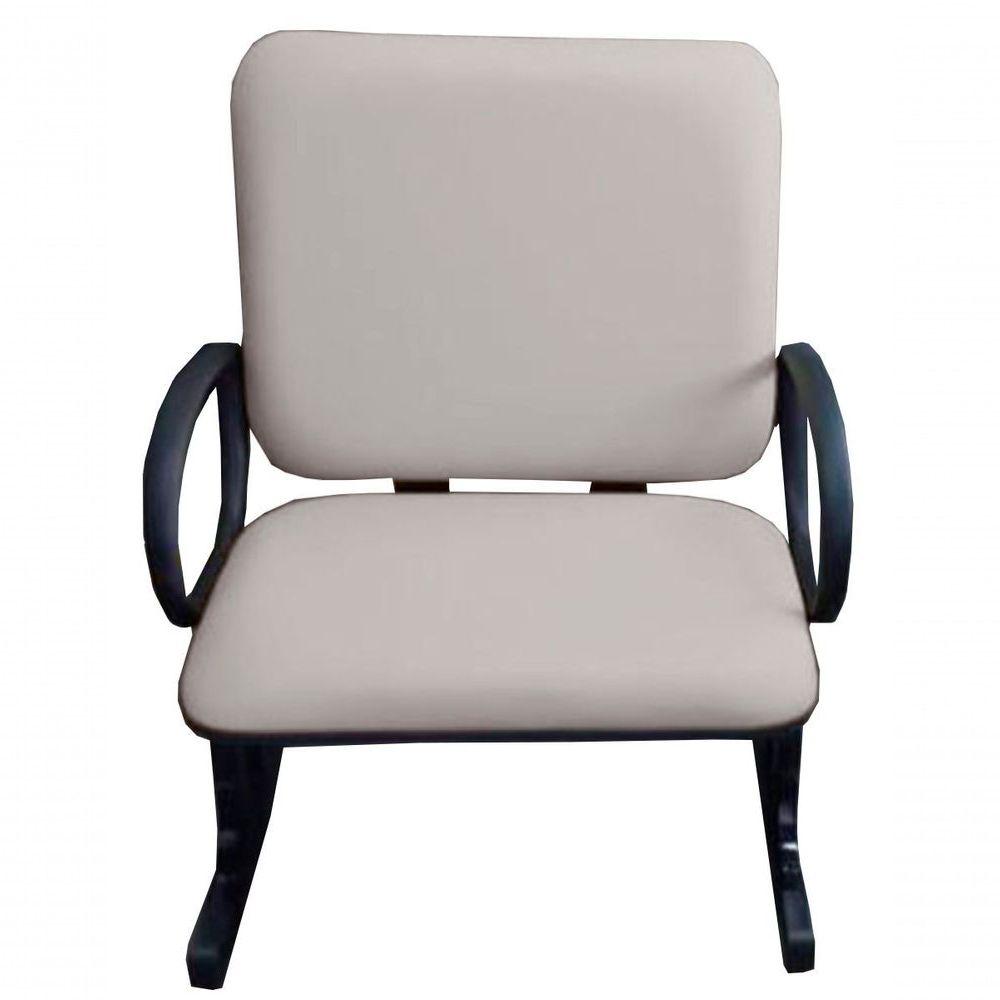 02 Cadeiras Para Escritório Para Obesos Até 250kg Cinza