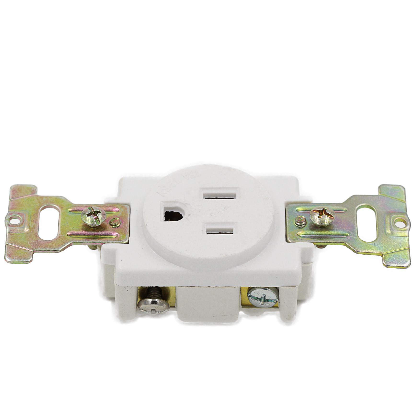 Miniatura Tomada Nema 5-15R - 15A - 125V 2P+T