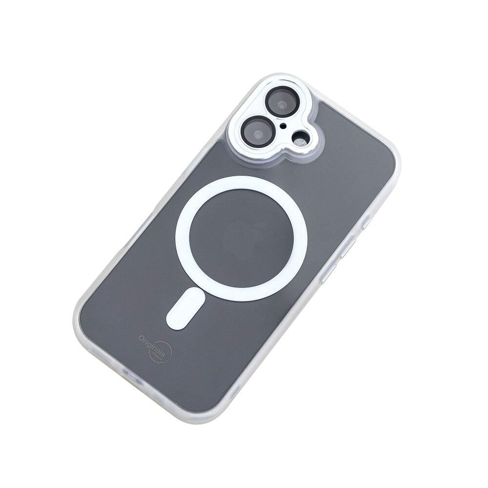 Capa iPhone 16 Plus Originais iPlace, Poli com Proteção de Câmera e Indução, Branca