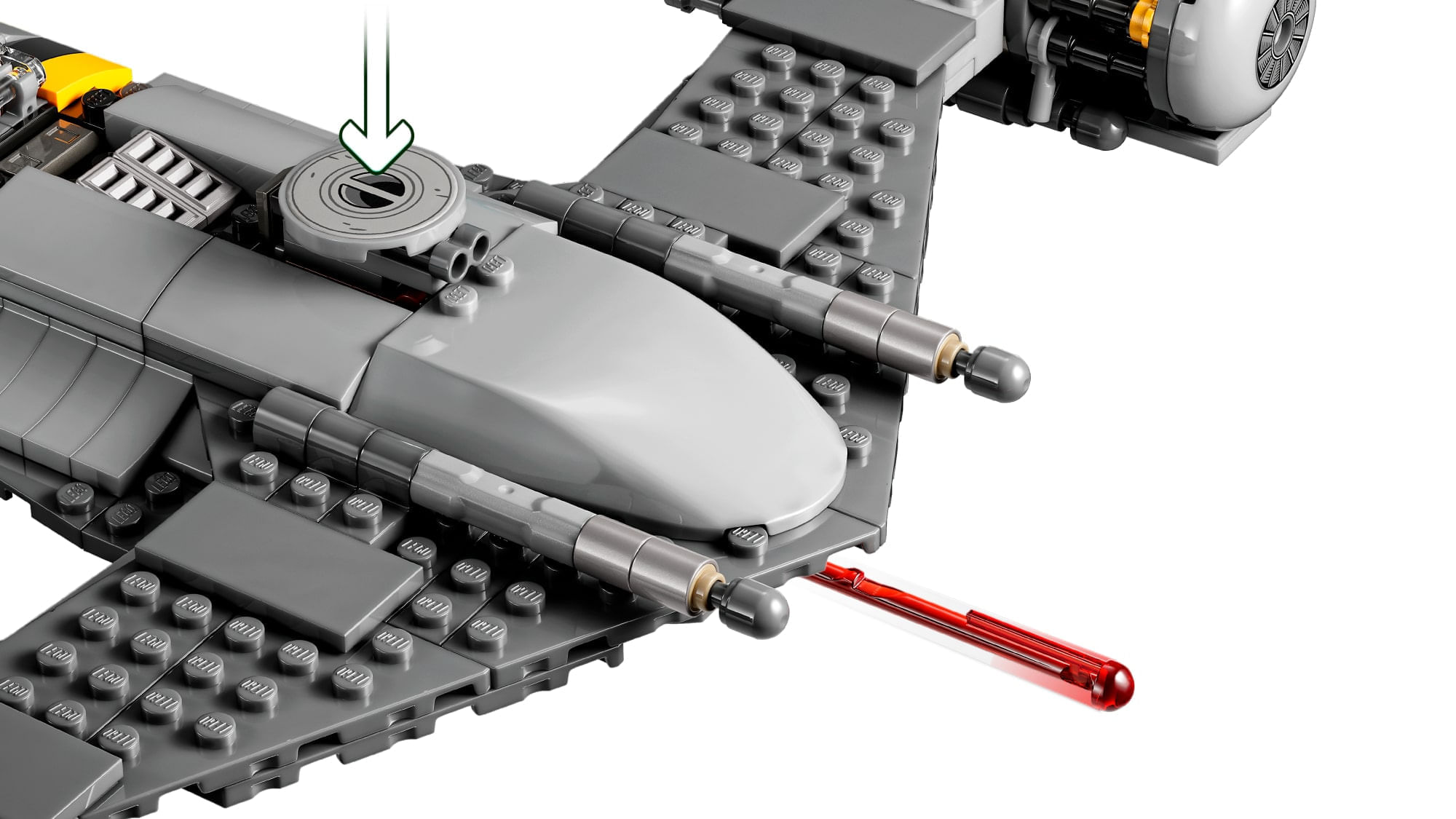Miniatura LEGO Star Wars - O Starfighter™ N-1 do Mandaloriano