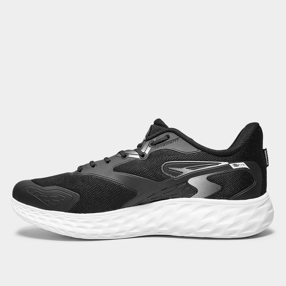 Tenis Rainha Play IV Preto+Branco - 35