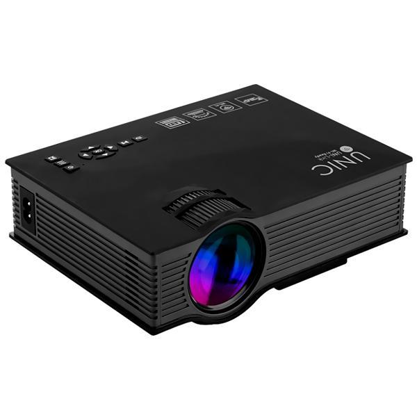 Miniatura Projetor UNIC UC46 Wi-Fi/HDMI/USB/Leitor SD - Bivolt