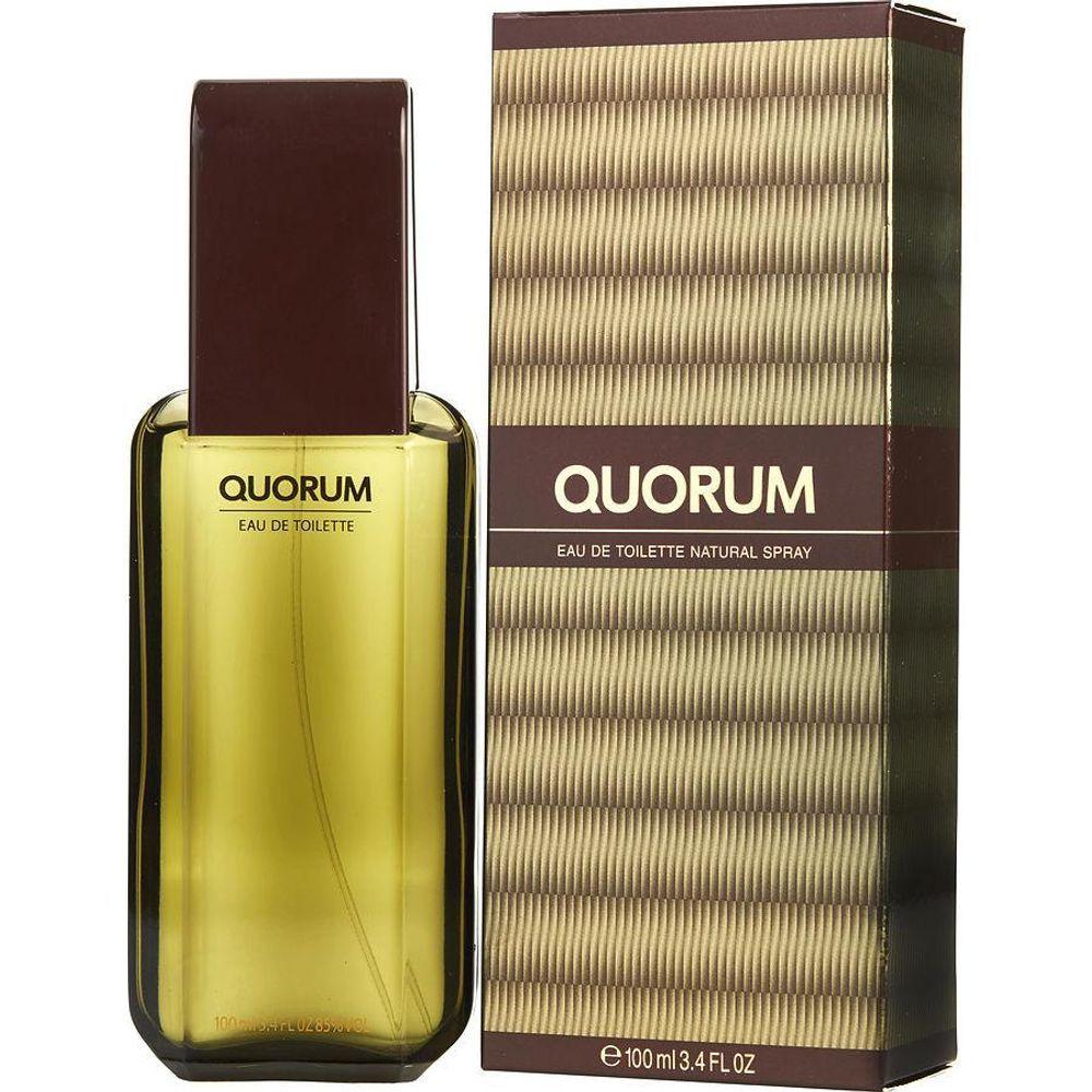 Miniatura Perfume Masculino Quorum Antonio Puig Eau De Toilette Spray 100 Ml