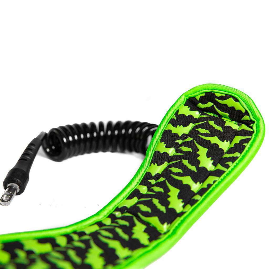 Miniatura Monster Boards Leash Profissional De Bodyboard Verde M