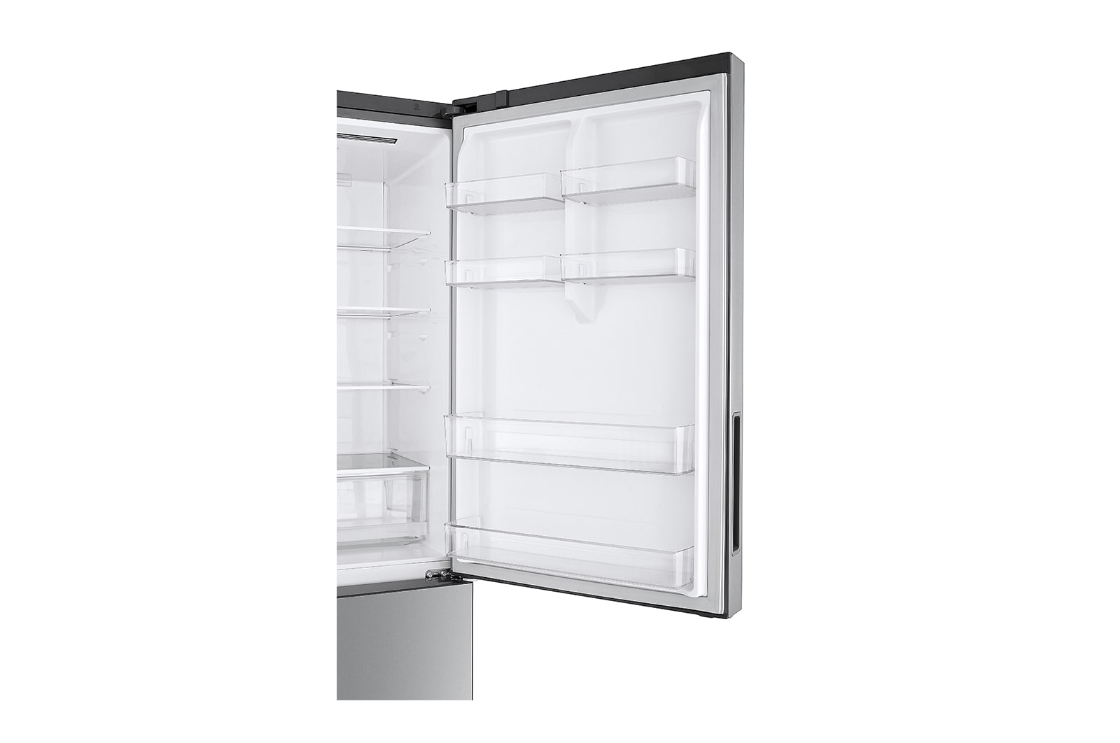 Geladeira Smart LG Frost Free Inverter 451L Inverse cor Inox Look (GC-B569NLL)