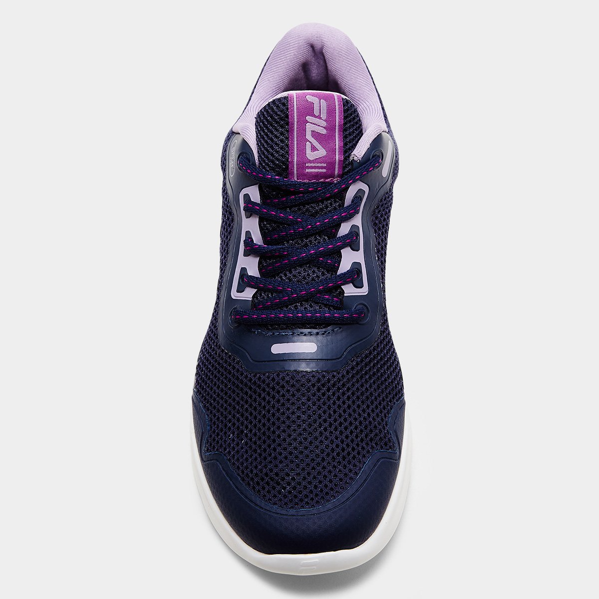 Miniatura Tênis Infantil Fila Split Marinho+Roxo - 27