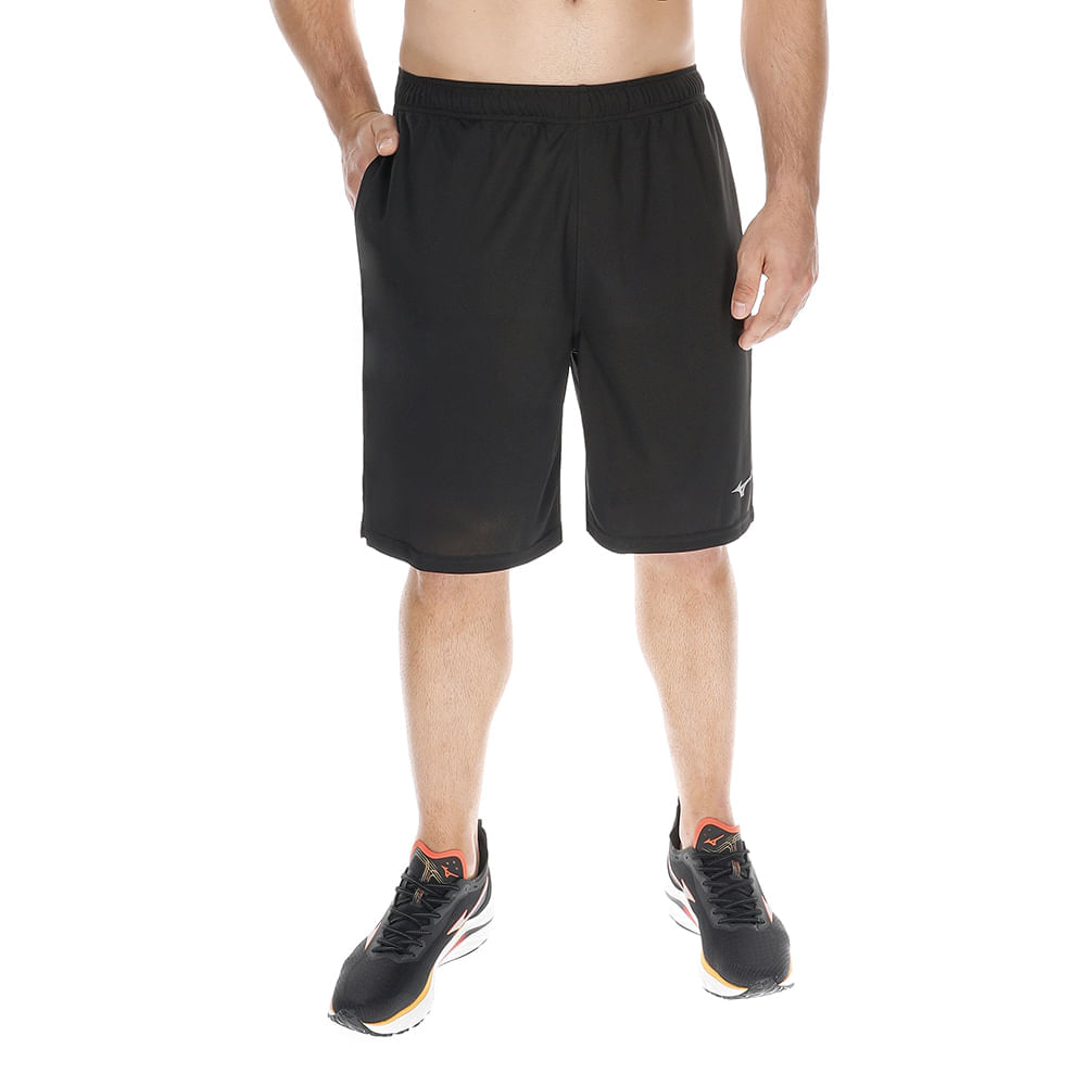 Miniatura Kit 2 Bermudas de treino masculina Mizuno Root Mesh Preto - EG