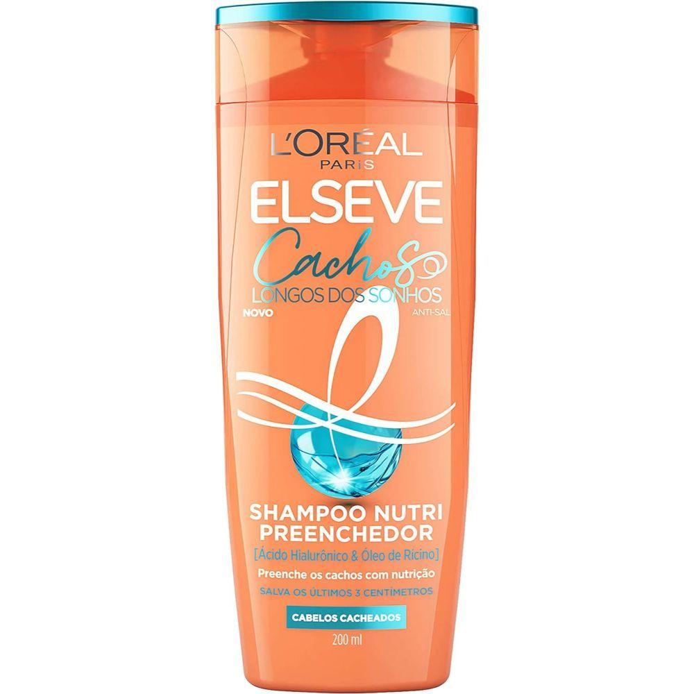 Miniatura Shampoo Nutri Preenchedor Elseve Cachos Longos Dos Sonhos L'oréal Paris 200ml
