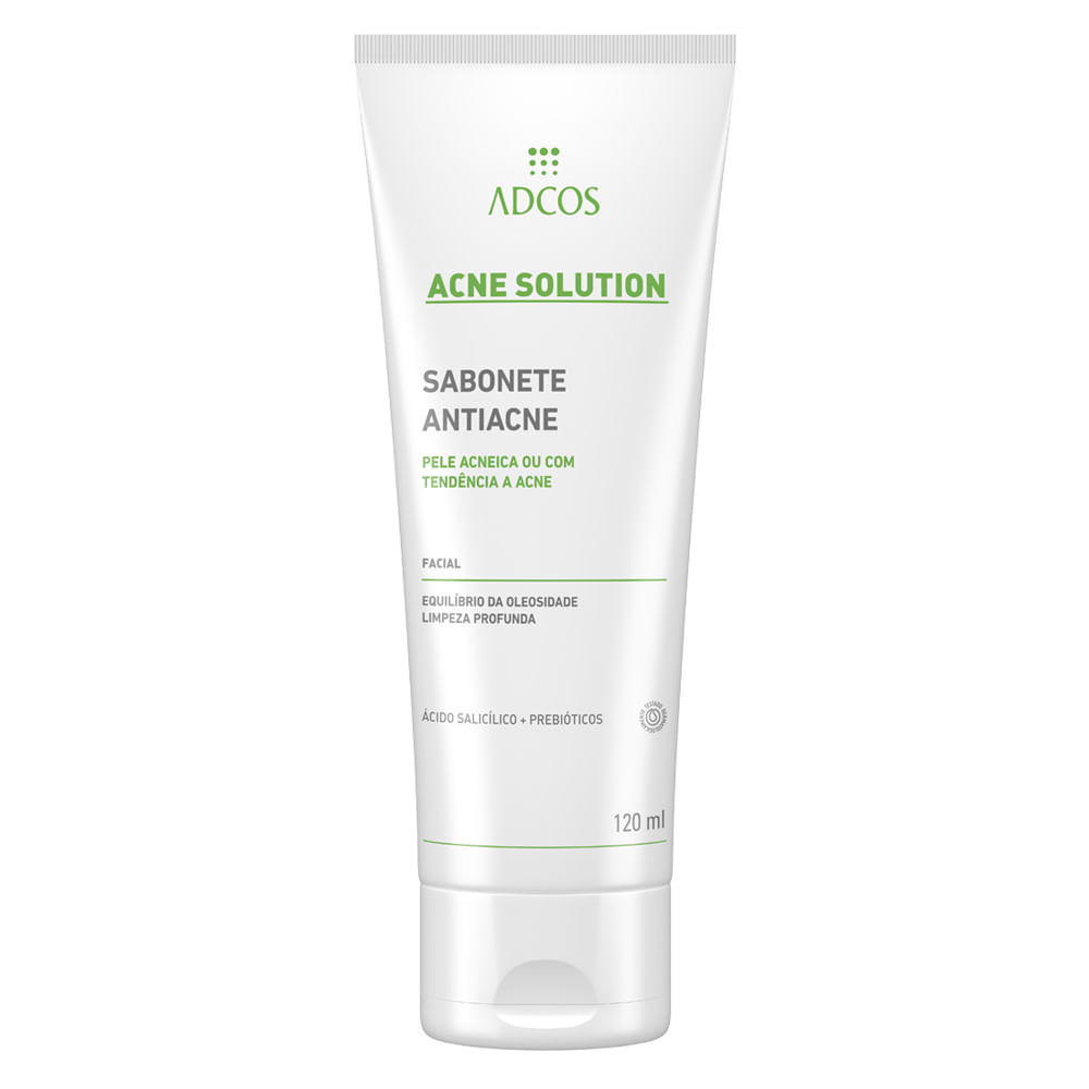 Miniatura Sabonete Líquido Antiacne Adcos - Acne Solution 120ml