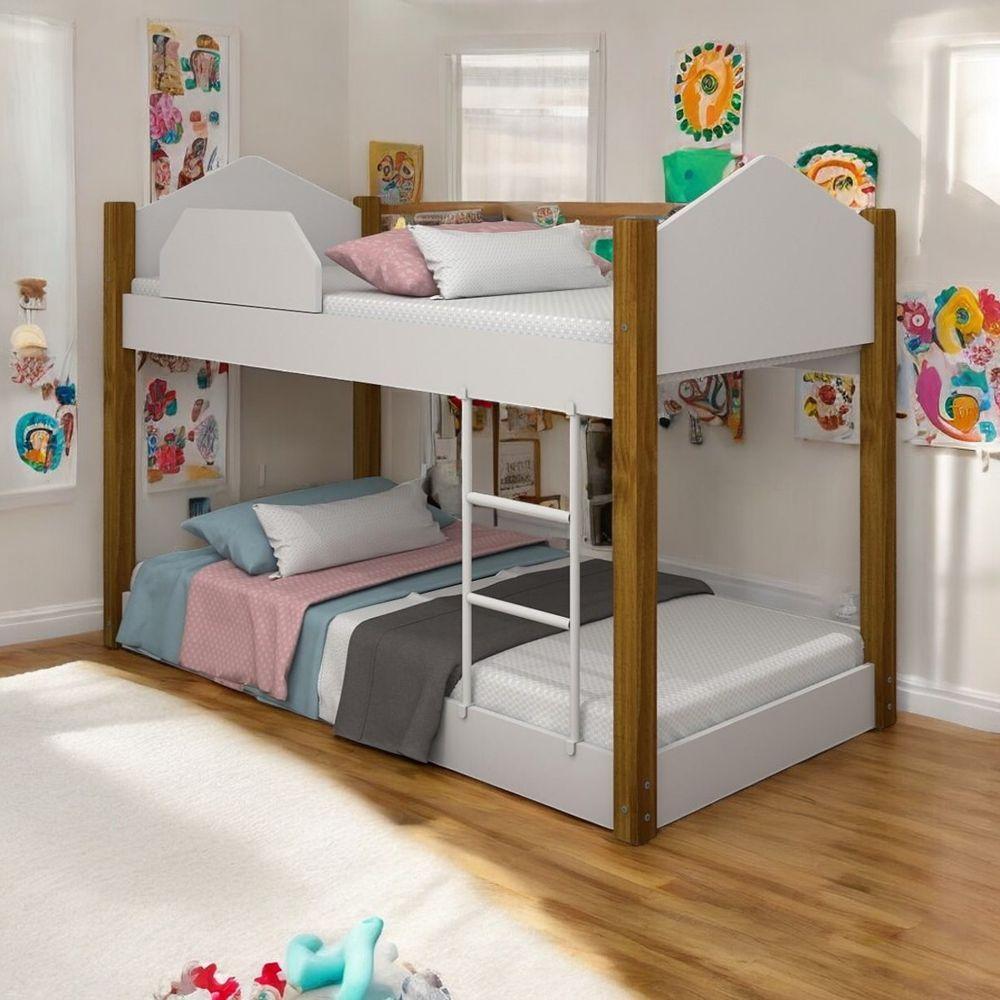 Miniatura Beliche Mini Cama Jaqueline Branco