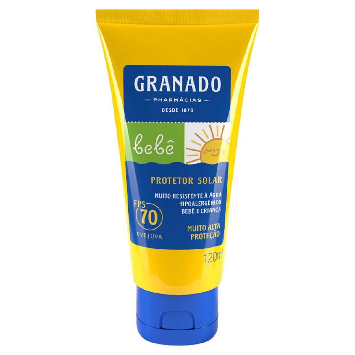 Miniatura Protetor Solar Granado Bebê FPS70 120ml